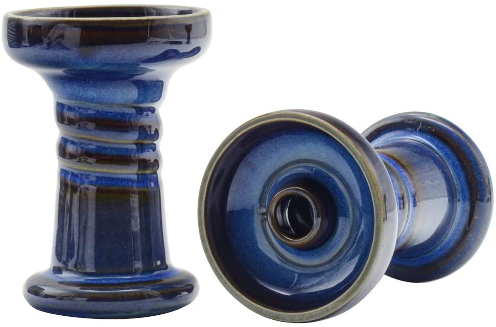 Hookah Bowl Phunnel Shisha Bowl Kitosun Clay Hookah Head with Glaze
