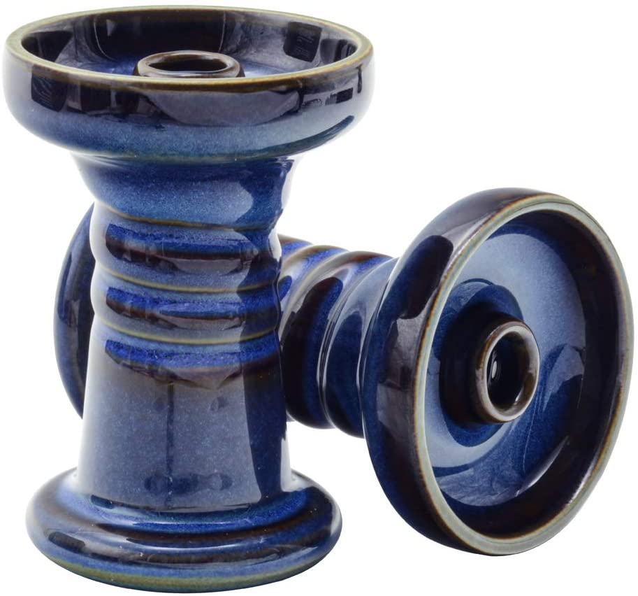Hookah Bowl Phunnel Shisha Bowl Kitosun Clay Hookah Head with Glaze