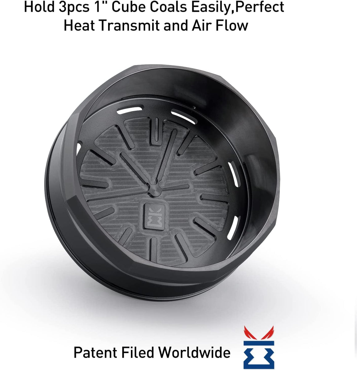 KITOSUN WatcHMD Charcoal Heat Management Device Stainless Steel HMD Co –  kitosunhookah